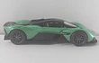 ASTON MARTIN VALKYRIE AZUL Kinsmart, Escala 1-36 