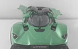 ASTON MARTIN VALKYRIE AZUL Kinsmart, Escala 1-36 