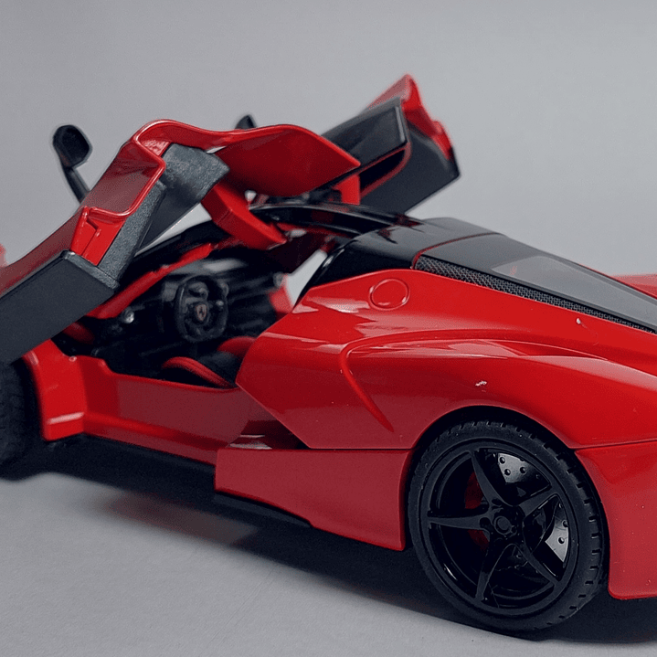 Ferrari LaFerrari rojo Escala 1/24, luces y sonidos 5