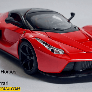 Ferrari LaFerrari rojo Escala 1/24, luces y sonidos