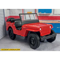 Jeep Willys 1941 ,carro A Escala 1/36, WELLY