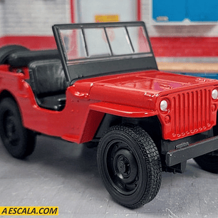 Jeep Willys 1941 ,carro A Escala 1/36, WELLY
