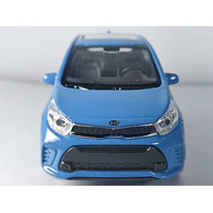Kia Picanto azul Carro A Escala 1/36 marca welly