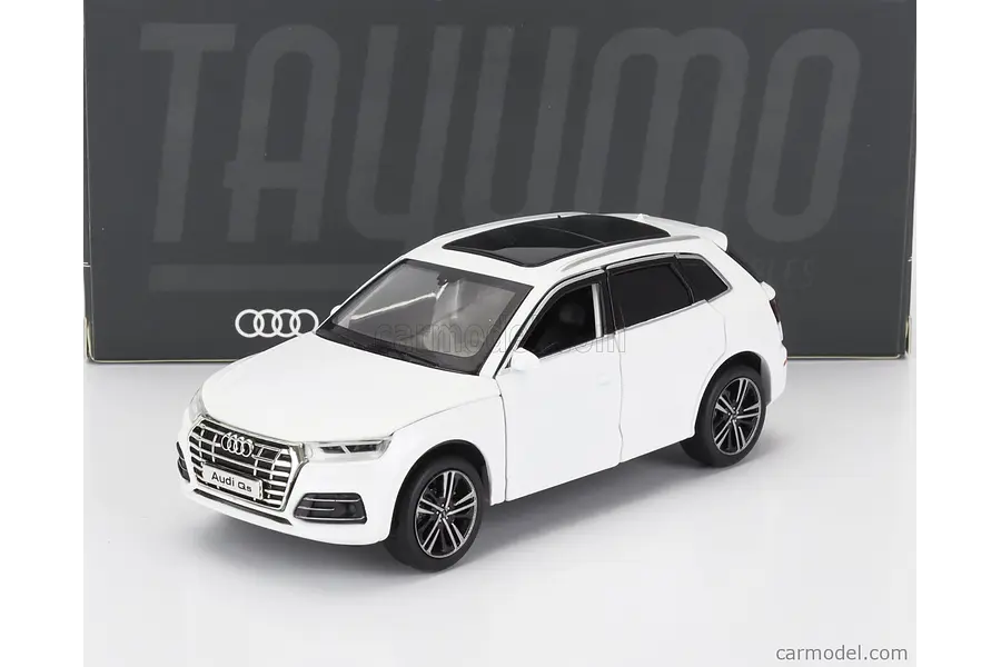 AUDI Q5 BLANCO, marca tayumo ,  1-32 LUCES LED-