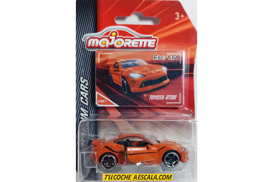 TOYOTA GT86 1/64 DE MAJORETTE