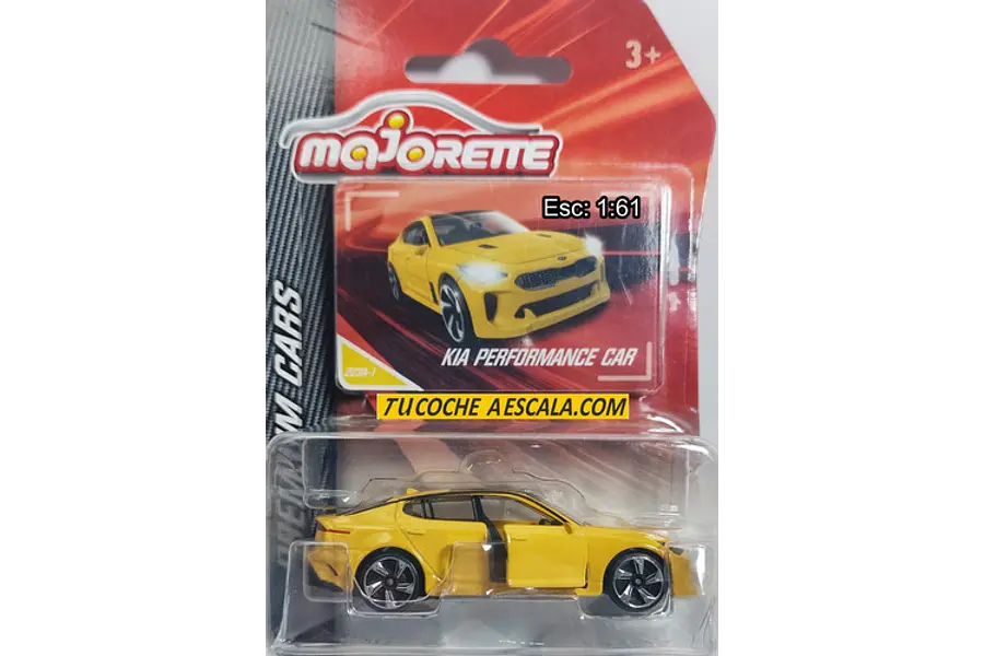 Kia Stinger GT 1/64 Majorette | Carro de Colección Premium