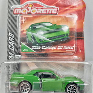 Dodge Challenger Srt Hellcat, Escala 1/64, Marca Majorette 