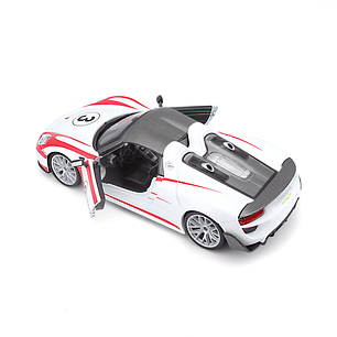 Porsche 918 Weissach, Escala 1-24-burago