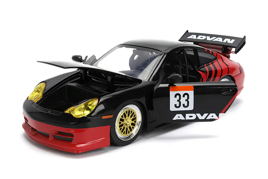 Porsche 911 GT3 RS (996) Burago Escala 1-24