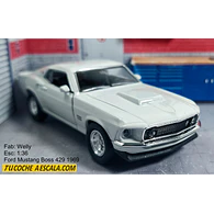 Ford Mustang Boss 1969 escala 1/36 marca welly 