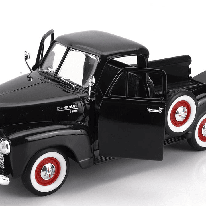 CHEVROLET 3100 COLOR NEGRO, Welly, Escala 1-24- COPIAR 1