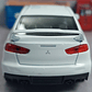Mitsubishi Lancer Evolution X blanco 1/36, Kinsmart - Miniatura 3