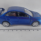 Mitsubishi Lancer Evolution X azul 1/36, Kinsmart - Miniatura 2