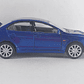 Mitsubishi Lancer Evolution X azul 1/36, Kinsmart - Miniatura 5