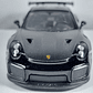 Porsche 911 Gt2 Rs, negro 1/36, marca kinsmart- - Miniatura 4