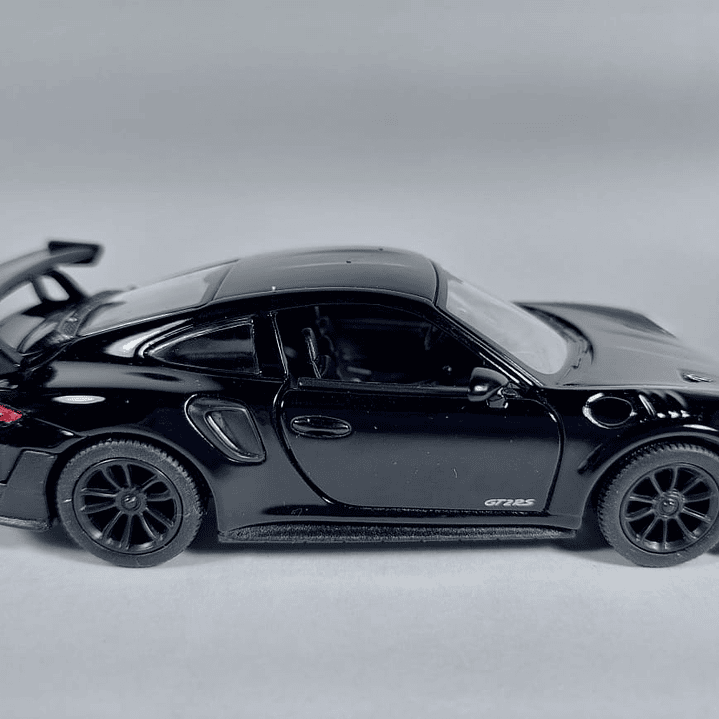 Porsche 911 Gt2 Rs, negro 1/36, marca kinsmart- 5