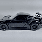 Porsche 911 Gt2 Rs, negro 1/36, marca kinsmart- - Miniatura 6