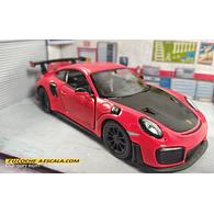 Porsche GT2 RS BLANCO Escala 1/36 Marca KINSMART