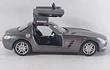 MERCEDES BENZ SLS AMG ESCALA 1/36 GRIS KINSMART