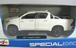 Toyota hilux BLANCA ESCALA 1-24 marca maisto