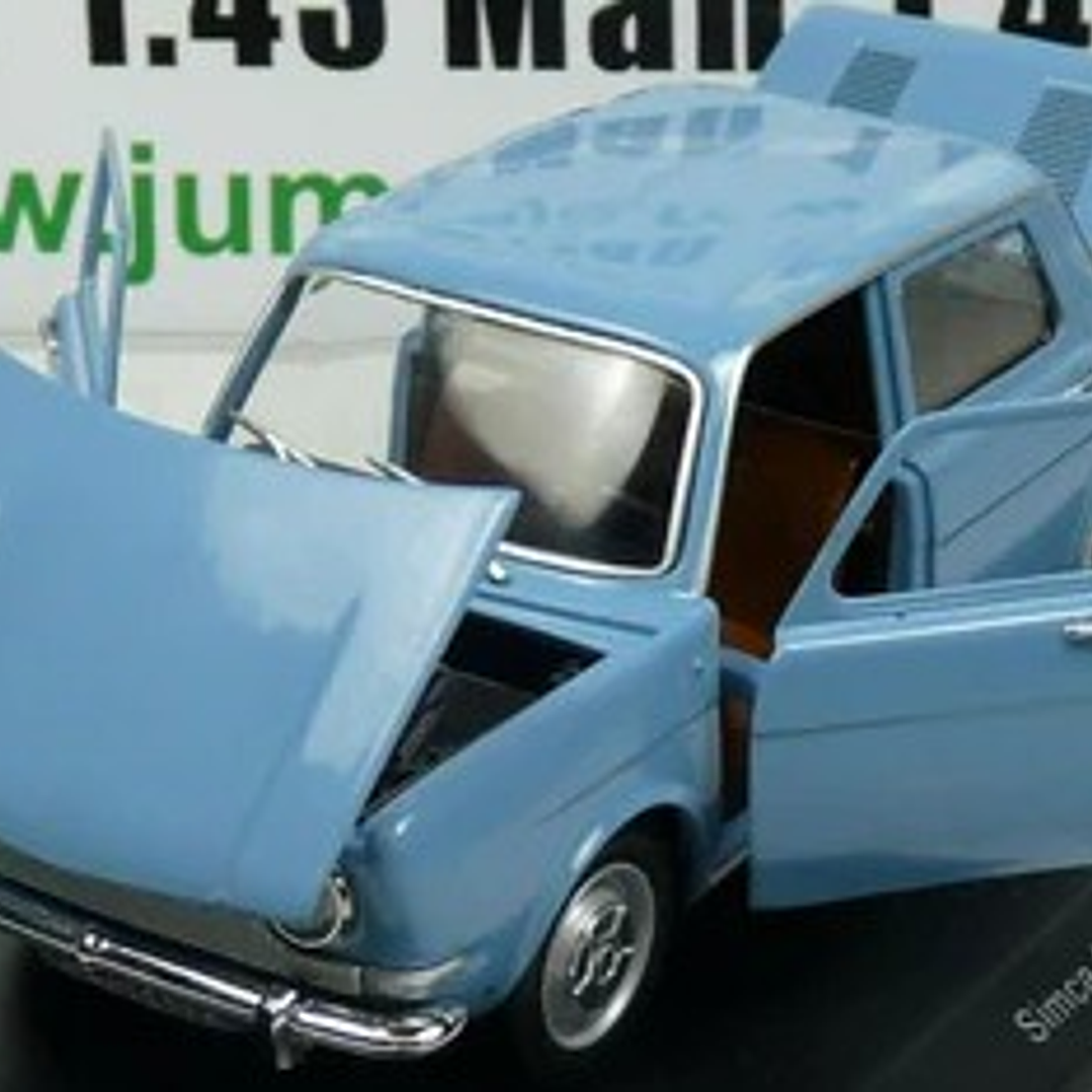 Simca 1000 GL,LEO MODELS, Escala 1-24 2