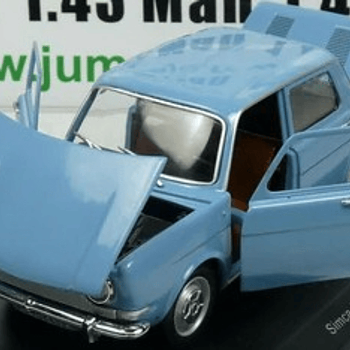 Simca 1000 GL,LEO MODELS, Escala 1-24 2