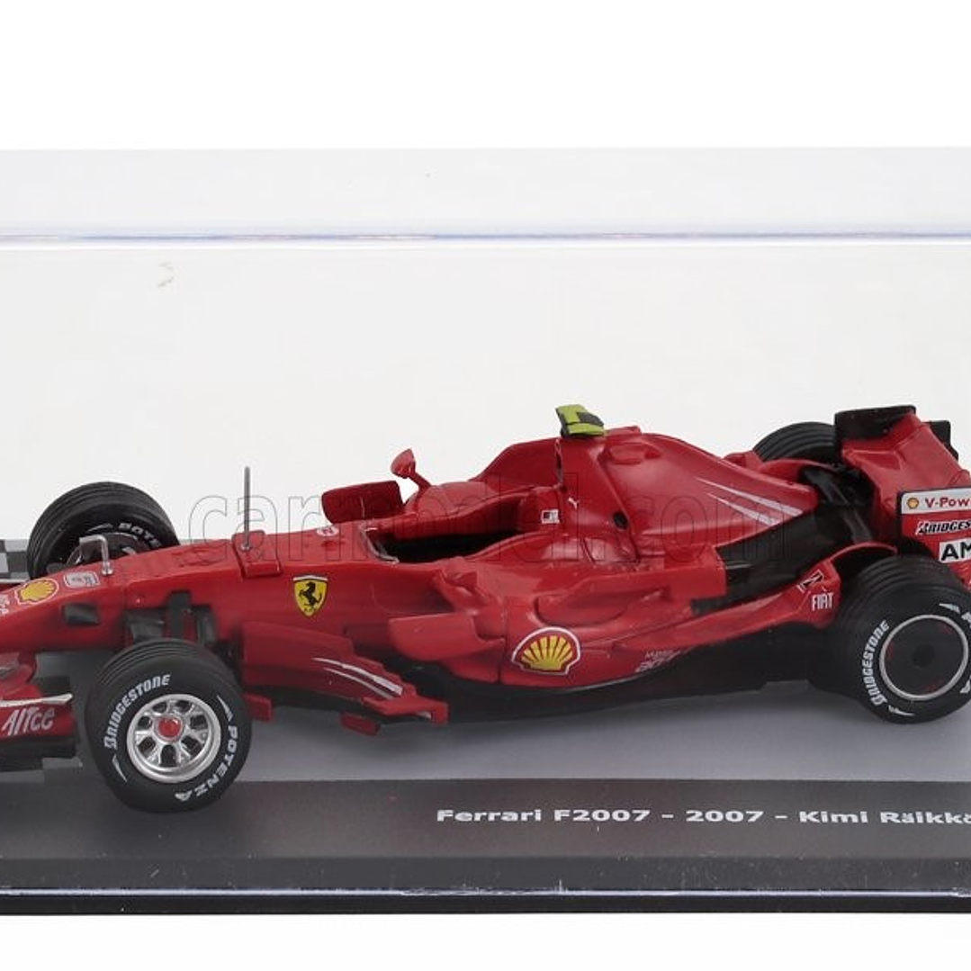 Ferrari F2007 Kimi Raikkonen Escala 1/43 3
