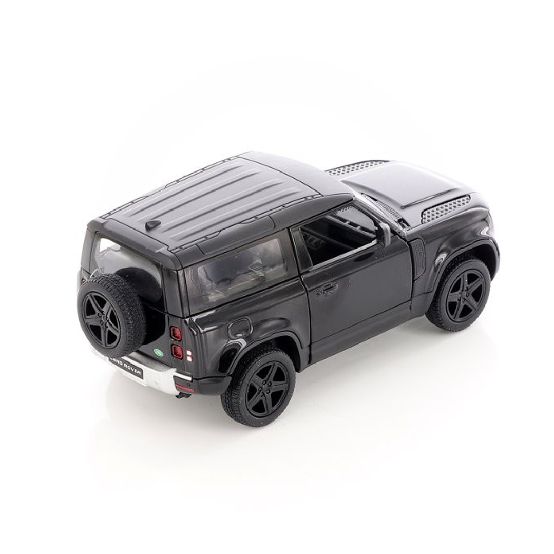 LAND ROVER DEFENDER 90 NEGRO 1/36 MARCA kinsmart 2