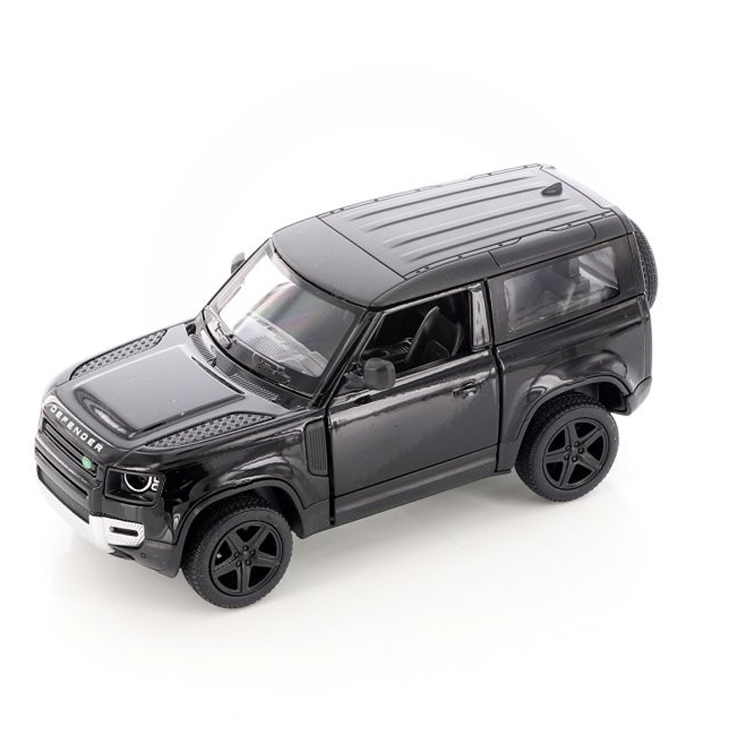 LAND ROVER DEFENDER 90 NEGRO 1/36 MARCA kinsmart 1
