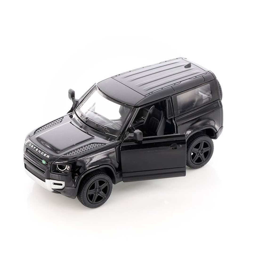 LAND ROVER DEFENDER 90 NEGRO 1/36 MARCA kinsmart 3
