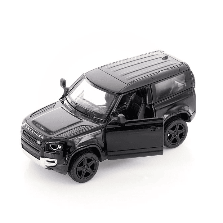 LAND ROVER DEFENDER 90 NEGRO 1/36 MARCA kinsmart 3