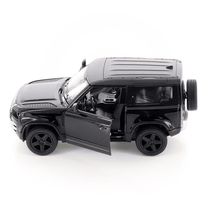 LAND ROVER DEFENDER 90 NEGRO 1/36 MARCA kinsmart 4
