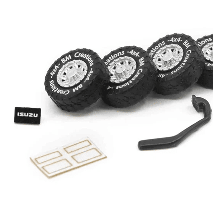 Chevrolet TROOPER escala 1-64 ROJO 2