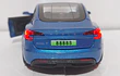 Tesla Modelo 3 AZUL, Chino, Escala 1-32