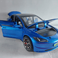 Tesla Modelo 3 AZUL, Chino, Escala 1-32 - Miniatura 5