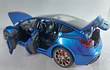 Tesla Modelo 3 AZUL, Chino, Escala 1-32
