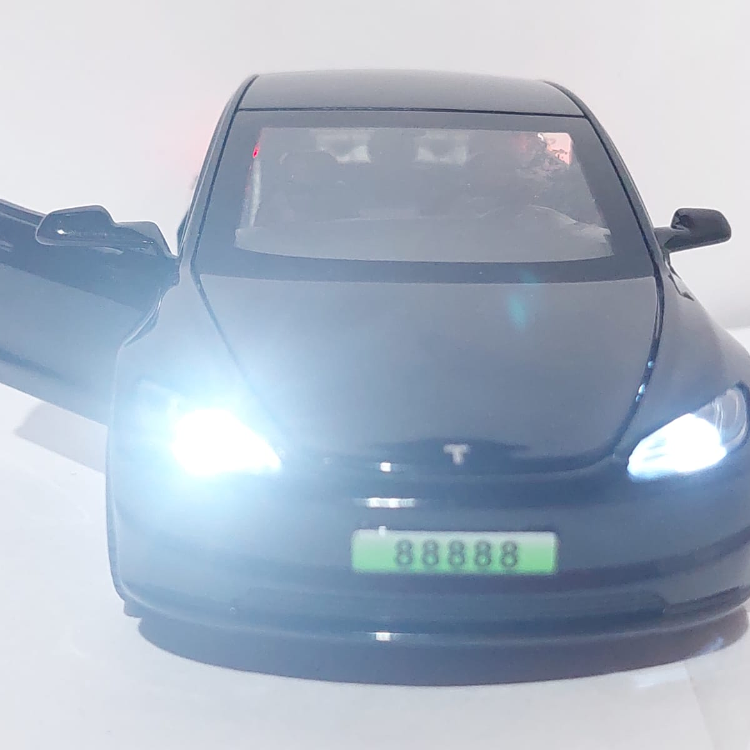 Tesla Modelo 3 NEGRO, Chino, Escala 1-32 3