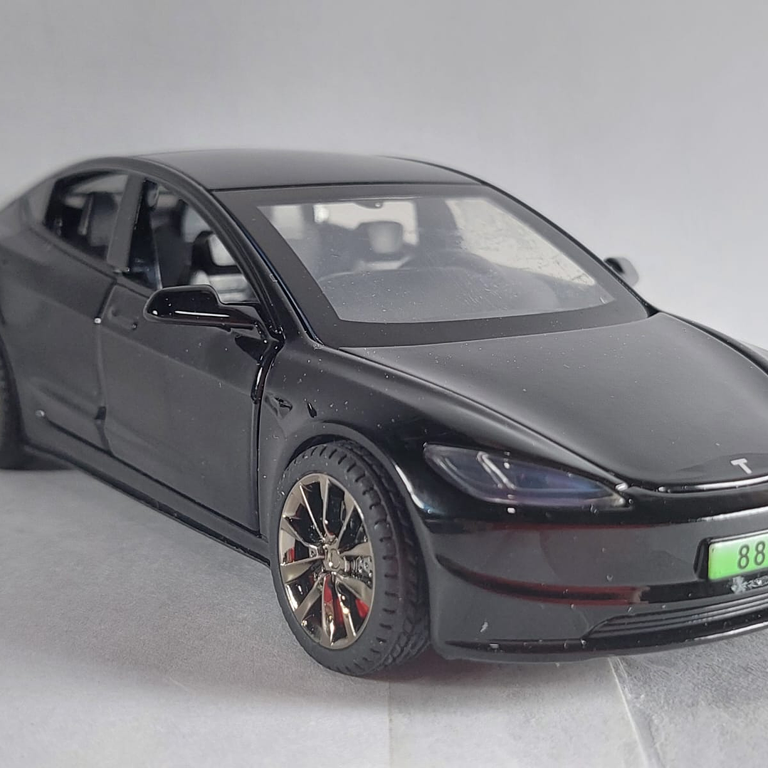 Tesla Modelo 3 NEGRO, Chino, Escala 1-32 1