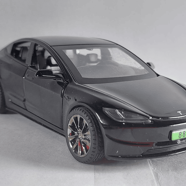 Tesla Modelo 3 NEGRO, Chino, Escala 1-32 1