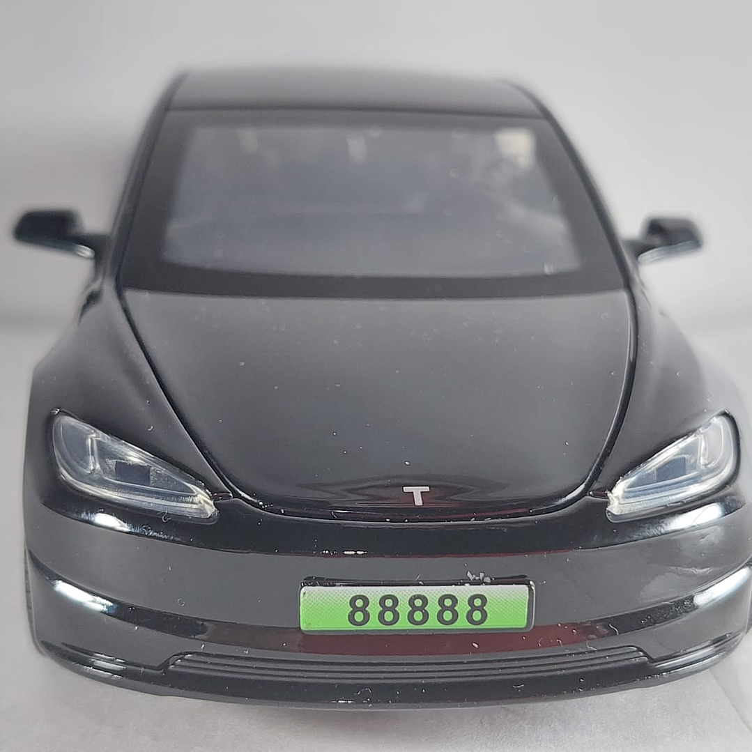 Tesla Modelo 3 NEGRO, Chino, Escala 1-32 5