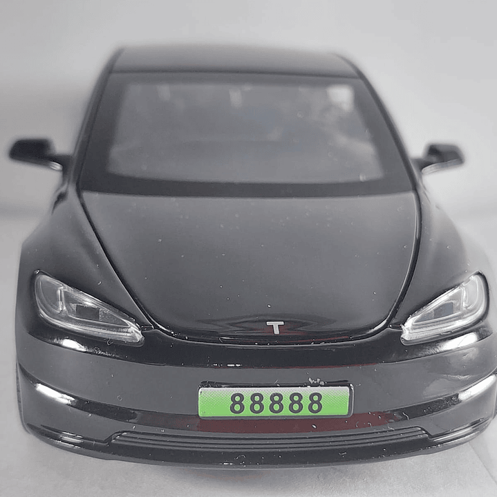 Tesla Modelo 3 NEGRO, Chino, Escala 1-32 5