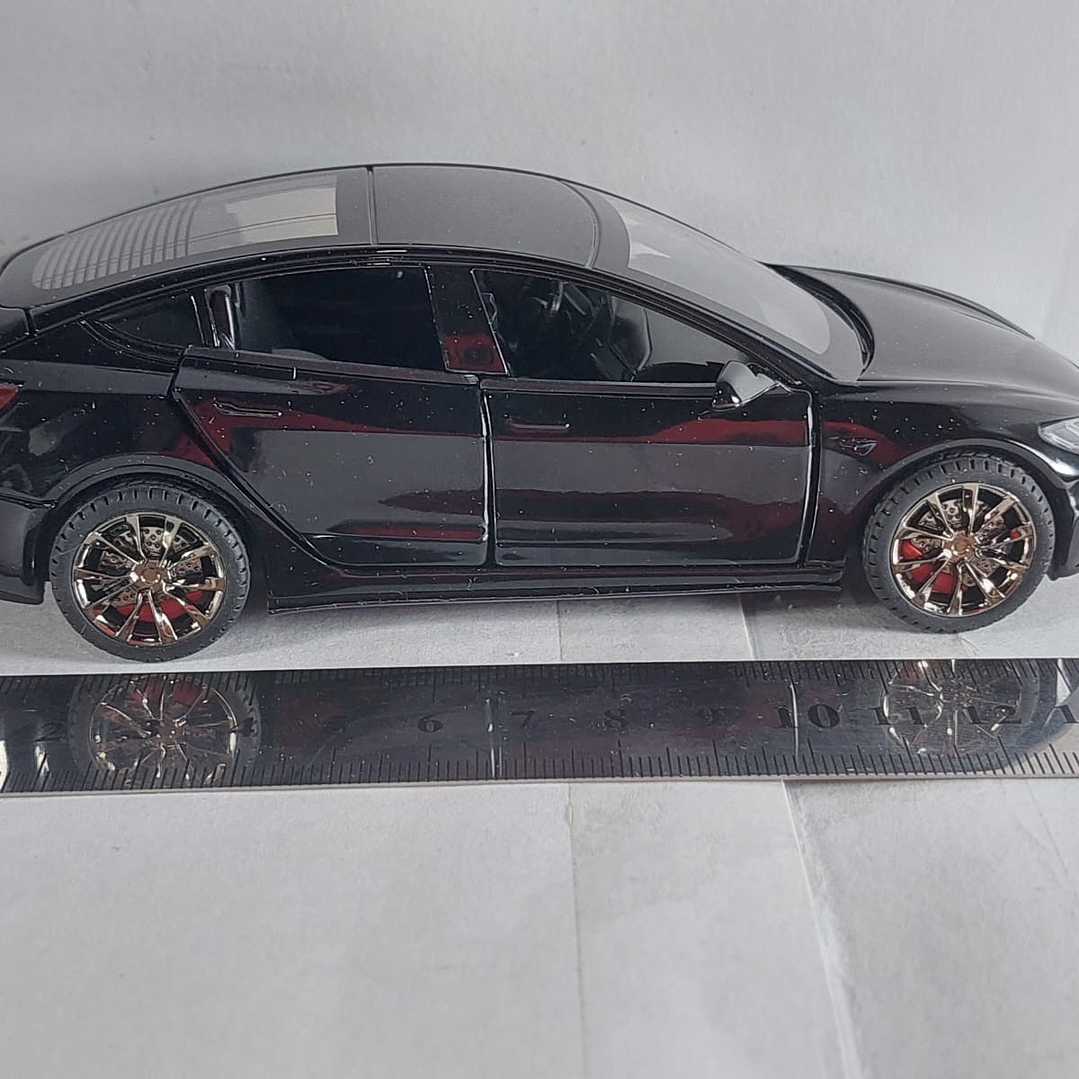 Tesla Modelo 3 NEGRO, Chino, Escala 1-32 6