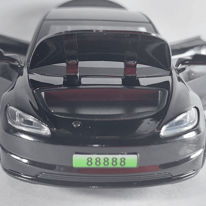 Tesla Modelo 3 NEGRO, Chino, Escala 1-32 7
