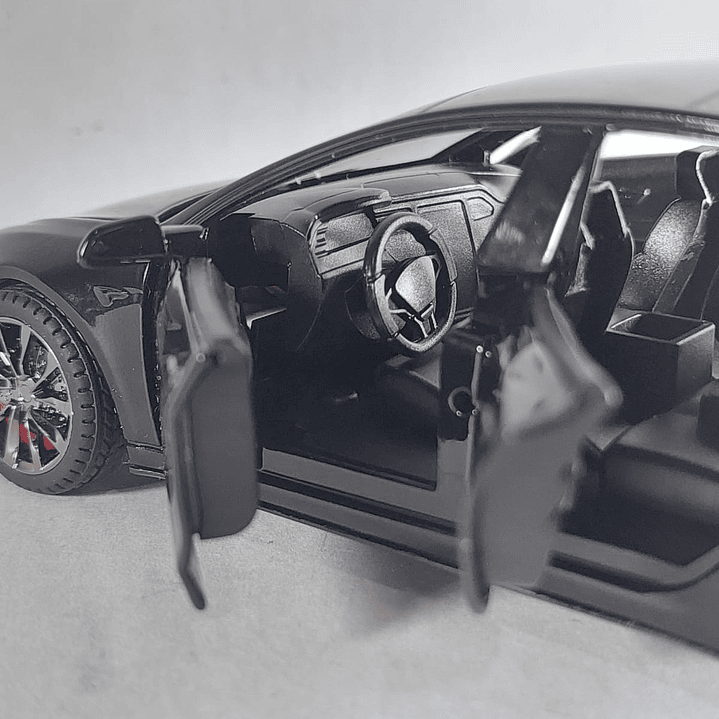 Tesla Modelo 3 NEGRO, Chino, Escala 1-32 9
