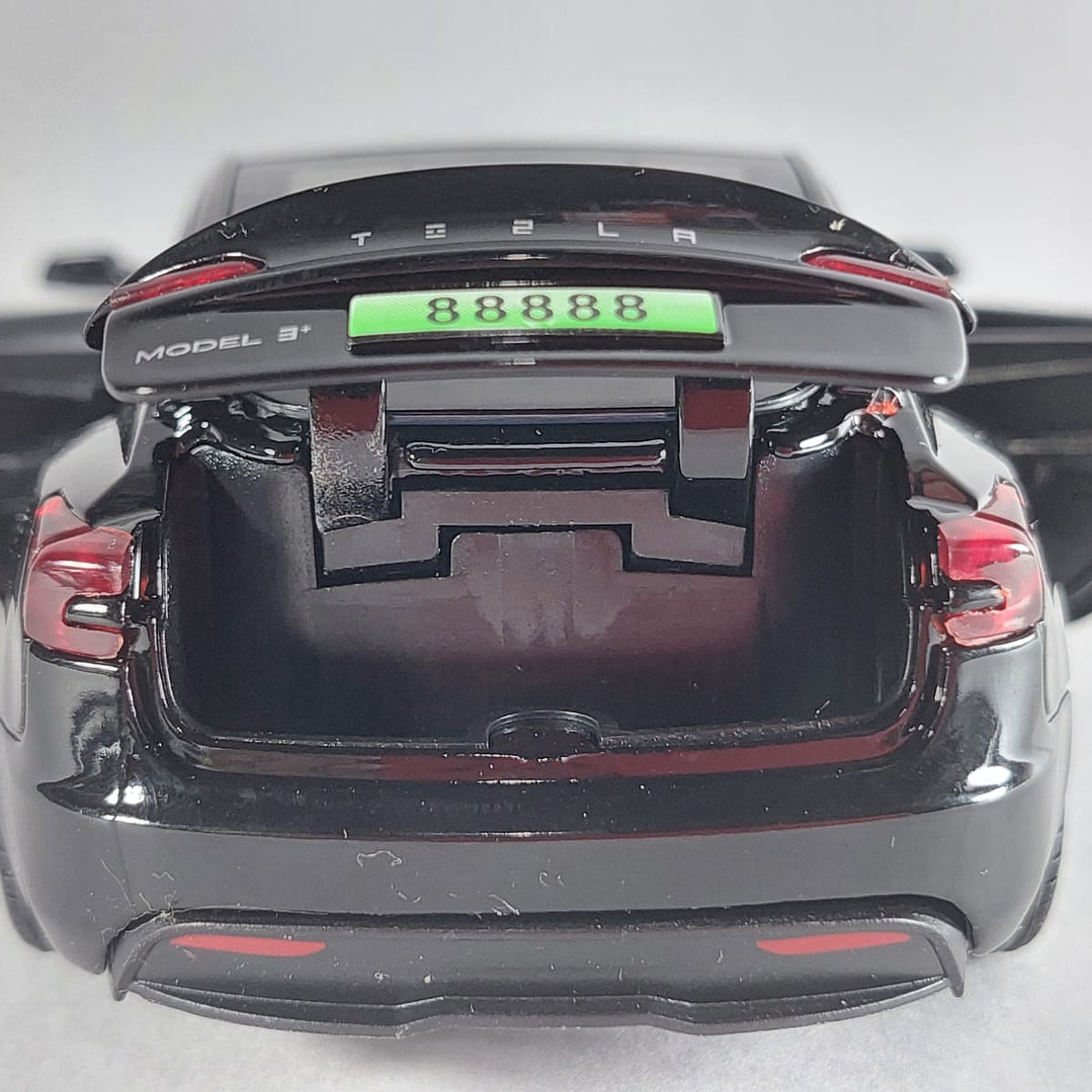 Tesla Modelo 3 NEGRO, Chino, Escala 1-32 10
