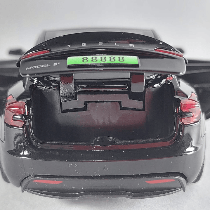 Tesla Modelo 3 NEGRO, Chino, Escala 1-32 10