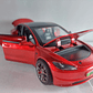Tesla Modelo 3 ROJO, Chino, Escala 1-32 - Miniatura 1