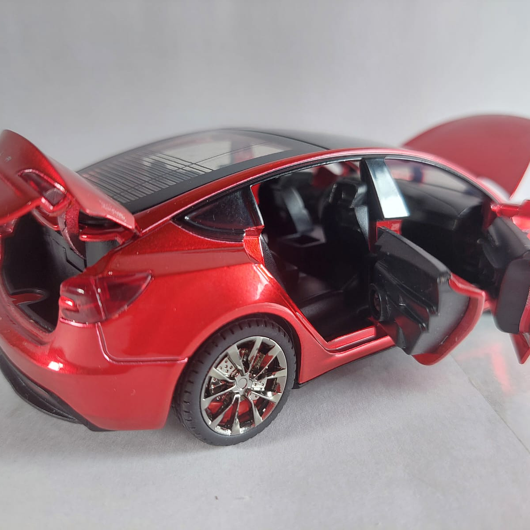 Tesla Modelo 3 ROJO, Chino, Escala 1-32 9