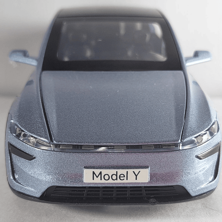 Tesla Modelo Y azul, Chino, Escala 1-32 8