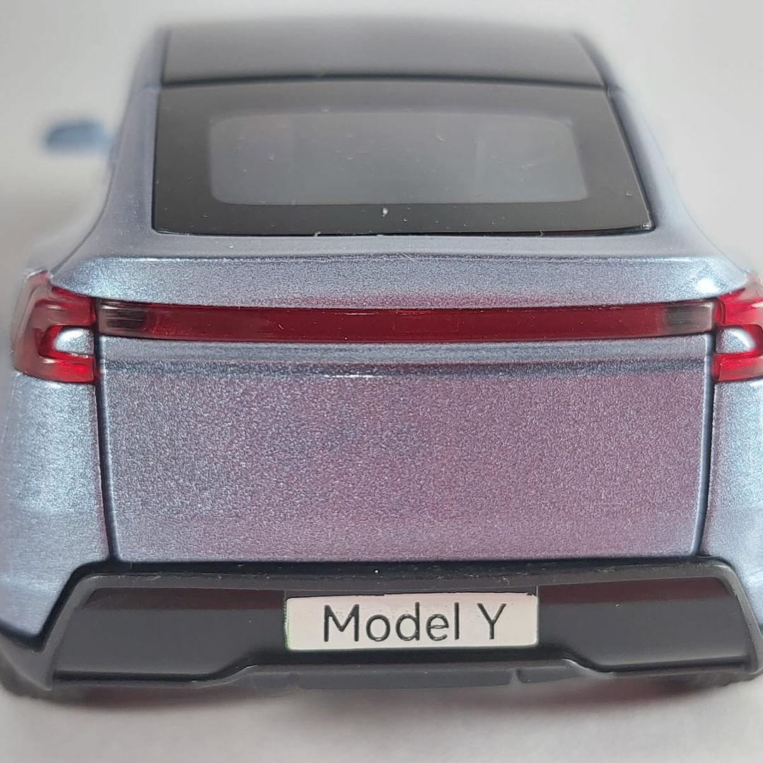 Tesla Modelo Y azul, Chino, Escala 1-32 10